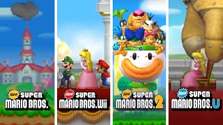 NEW SUPER MARIO BROS SERIES - All Intros (2006-2025)