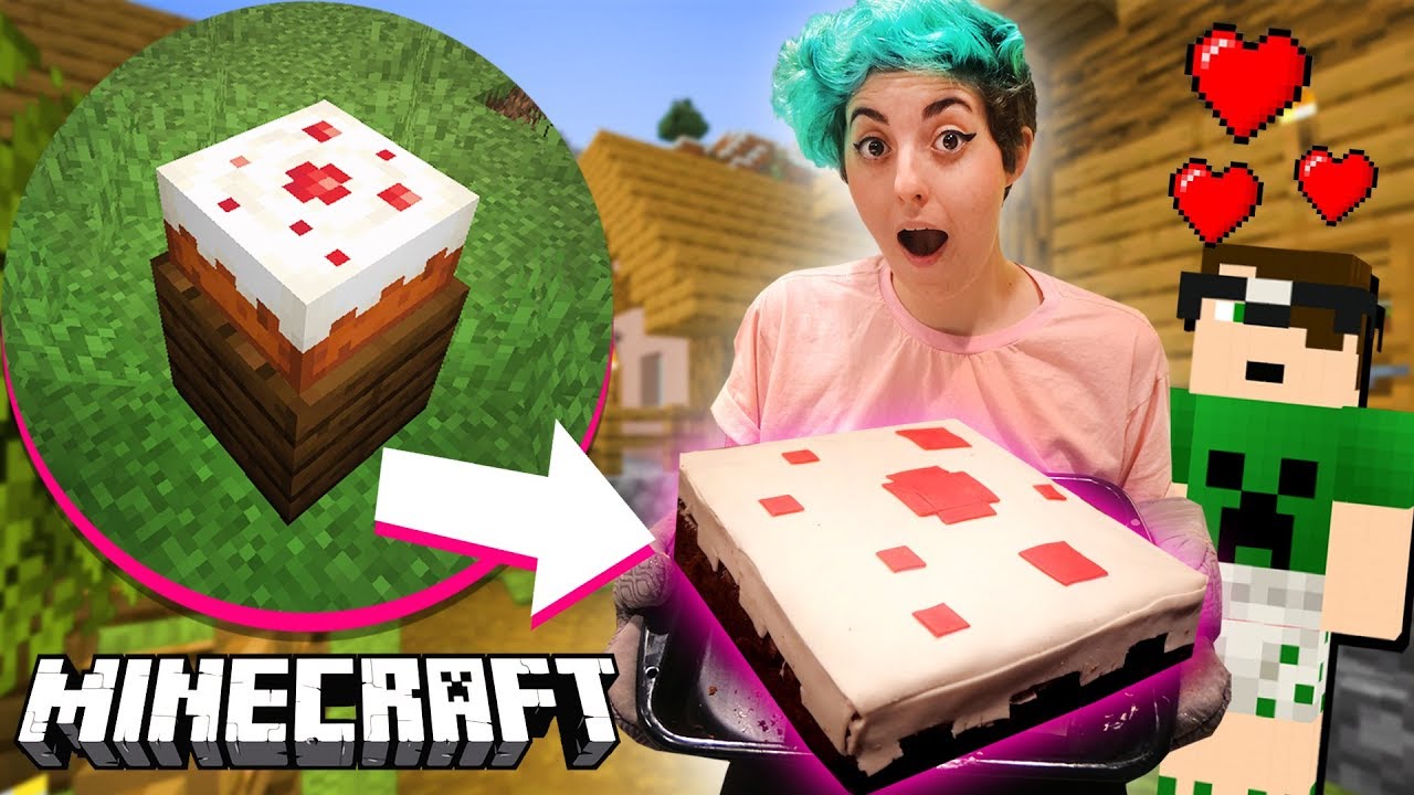 Como fazer um bolo Minecraft 