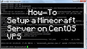 How to Setup Minecraft Server on CentOS VPS/Dedicated Server