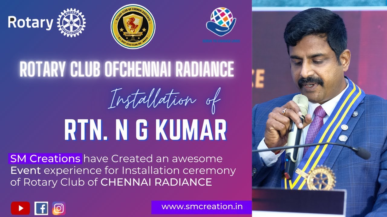 Rotary Club of Chennai Radiance YouTube