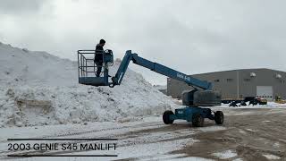 2003 GENIE S45 MANLIFT screenshot 5