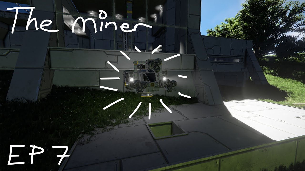 Space Engineers Let's Play Episode 7 - The Miner - YouTube