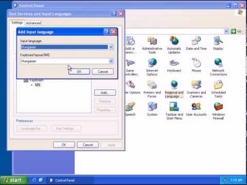 Video: How To Return The Language Bar On XP