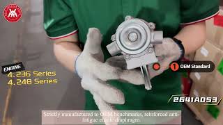 Upgrade to our 2641A053 fuel lift pump. Exact OEM fit, no modification needed.