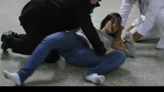 Fernanda Andrade Goes Ballistic In White Socks & Jeans