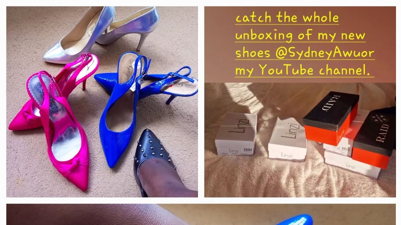 unboxing my new shoes part 2 - YouTube