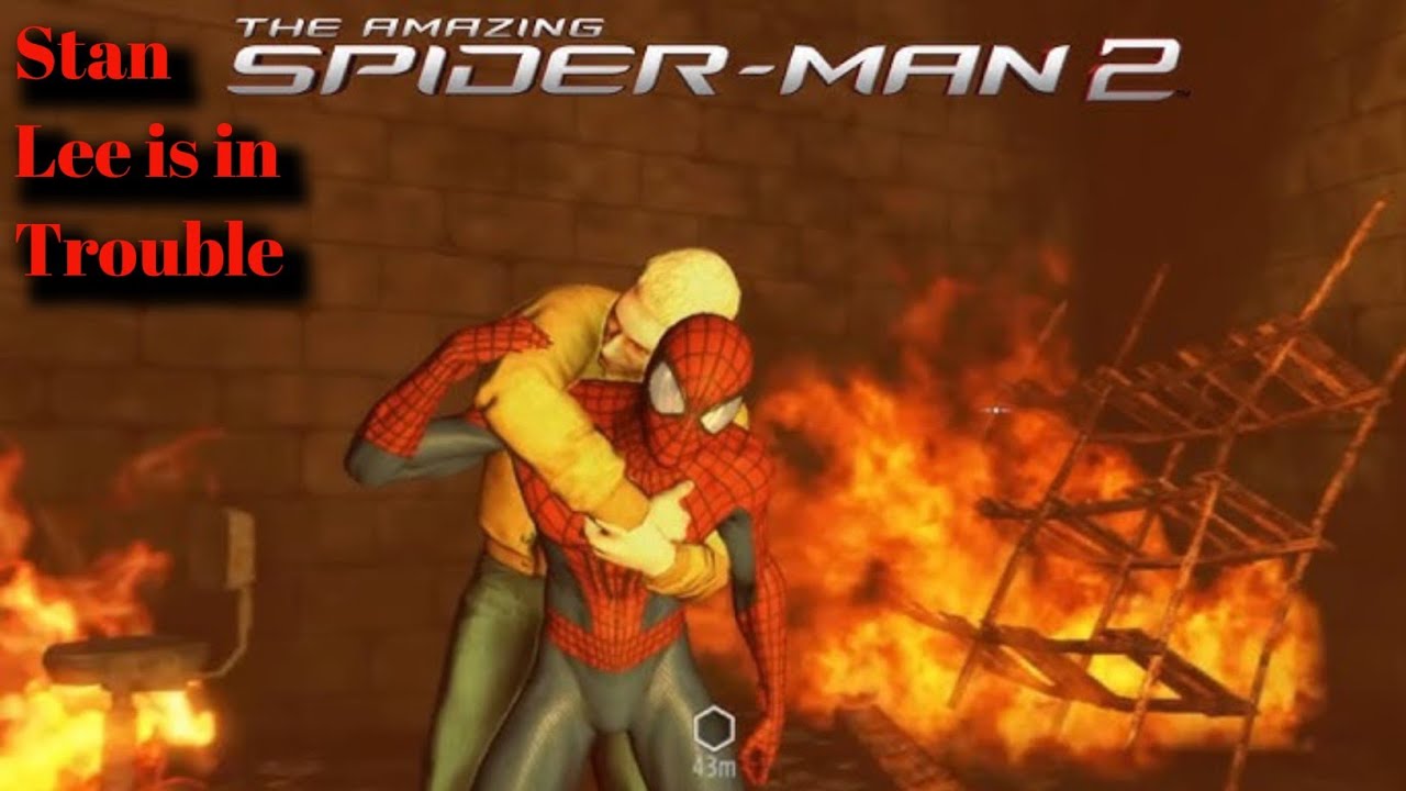 Spider Man Saves Stan Lee From Fire | The Amazing Spiderman 2 