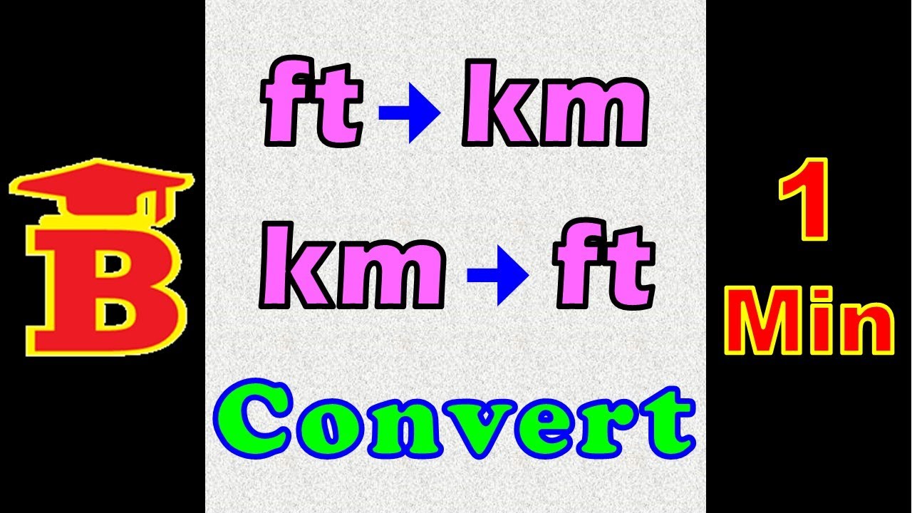 Ft To Km Km To Ft Conversion YouTube ft-to-km-km-to-ft-conversion-youtube