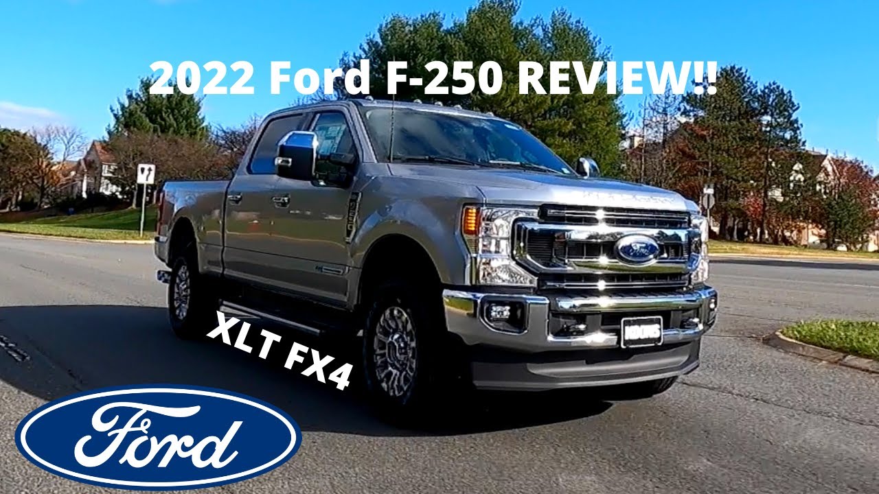 2022 Ford F250 XLT REVIEW and DRIVE! What's new for 2022? YouTube