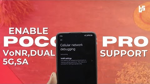 Enable VoNR,Dual 5G & SA On POCO, Redmi & Xiaomi Devices 🔥 Poco X6 Pro,Poco X7 Pro