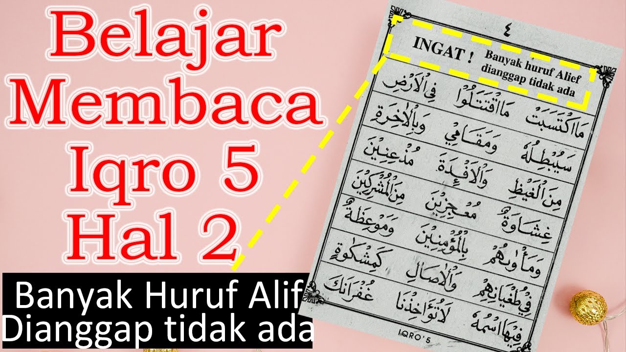 Membaca iqro 4 halaman 26