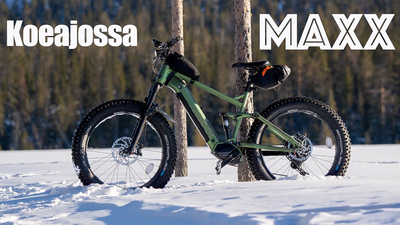 Koeajossa MAXX täysjousto fatbike