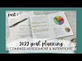GOAL SETTING for 2022 | PART 1: life compass assessment & intentions | makselife goal planning