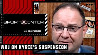 Woj explains Kyrie Irving's suspension by Nets | SportsCenter