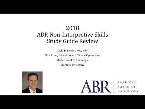 1/9: 2018 ABR NIS Study Guide Review