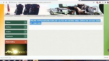 Indian-Army-tes-44 Notification