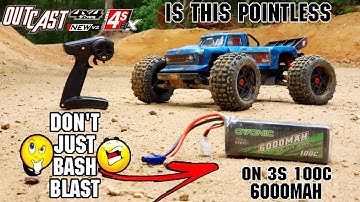 Arrma RC OUTCAST 4S V2 Can you even RUN THIS WAY