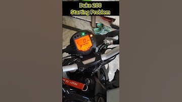 Ktm Duke 200 Starting problem Solving in 2024 #ktm