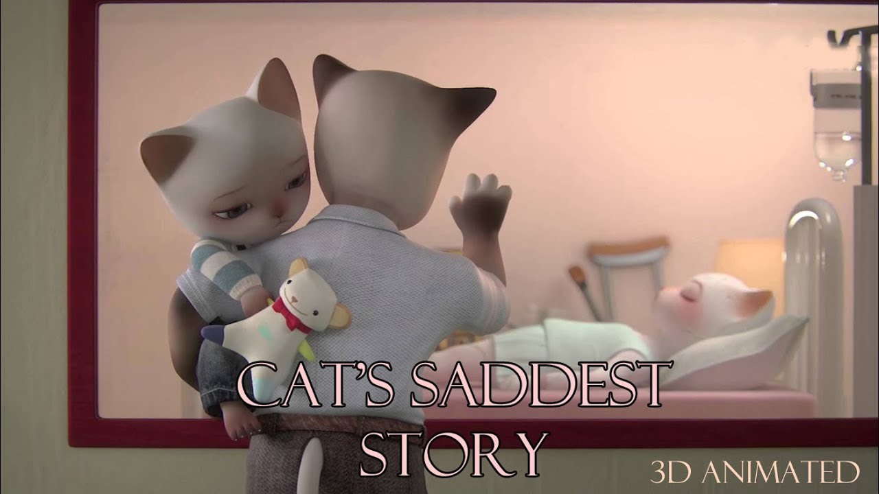 Cat's saddest story ever | English | Animated Emotional Cartoon | WIK  Entertainment - YouTube