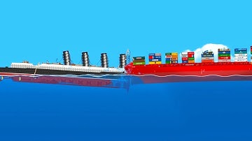 Ships Crash into Each Other in Floating Sandbox (3)