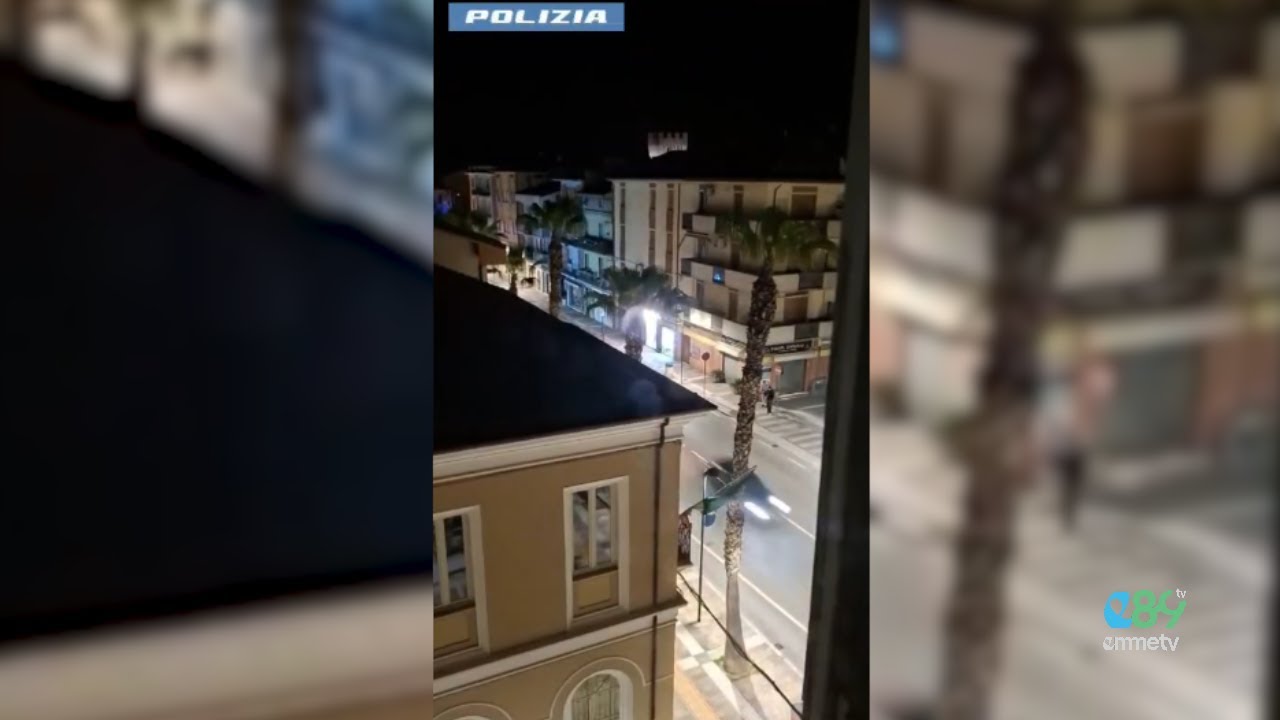 TGEMME. Fuga dalla Polizia: 24enne arrestato dopo inseguimento e tuffo in mare con cocaina in auto.