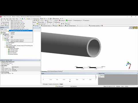 How to Create Variable Force Loads in ANSYS Workbench Mechanical