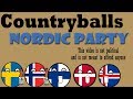 Countryballs: Nordic Party