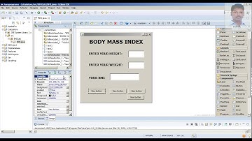 BMI Calculator using Java JFrame