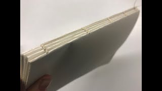 Bookbinding: Kettle Stitch Text Block