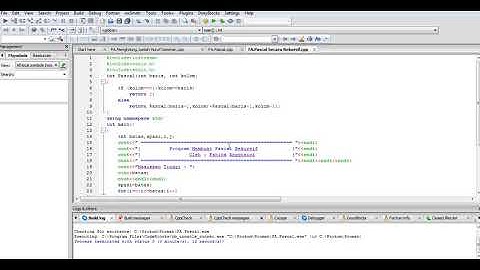 Program Pascal Rekursif C++