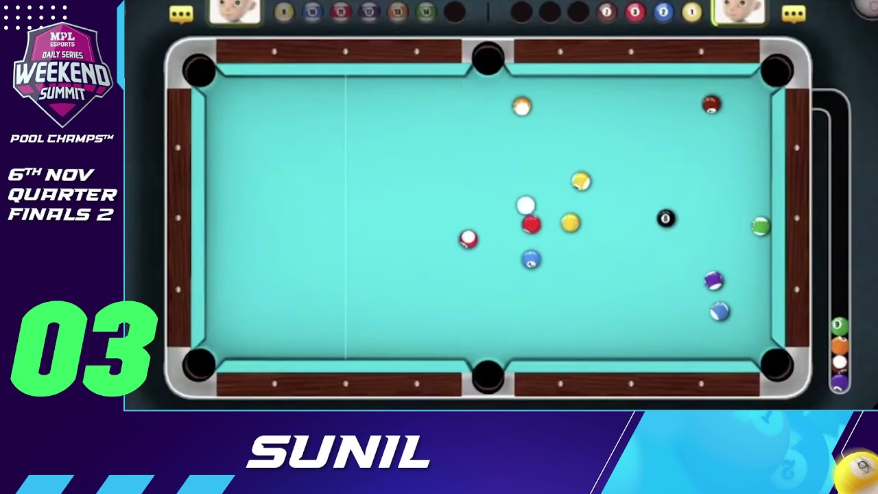 MPL Pool Game, Multiplayer Pool Game