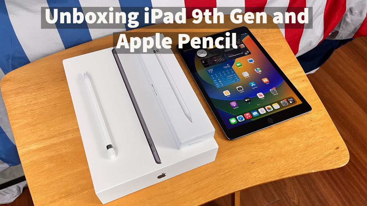 iPad 9th Gen and Apple Pencil 1st Gen 2023 Unboxing and Review