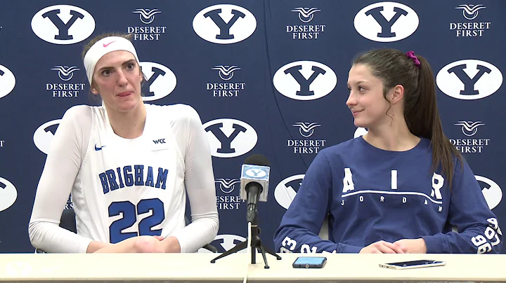 BYU Women's Basketball vs Saint Mary's - Hamson an...