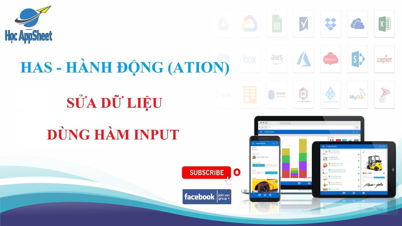 #Học_AppSheet/ #Hành_động_Action/ Sửa dữ liệu dùng hàm input (edit data ...