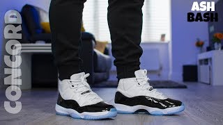 Review + On Feet + Sizing Info | Air Jordan 11 Concord | Ash Bash - Youtube