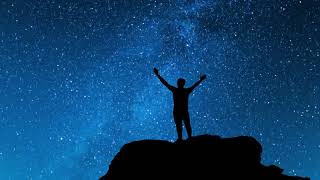 راااائع رجل ينظر إلى السماء #مجاني | HD خلفيات مقاطع مونتاج  man waving stars in the sky