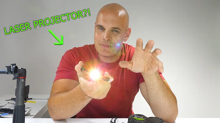 This Phone has a LASER PROJECTOR built in?!