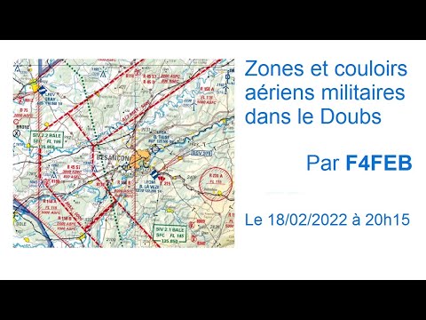 REF25 18/02/2022 - Zones et couloirs aériens par F4FEB