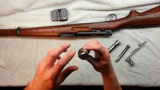 Swiss K31 bolt disassembly and reassembly.