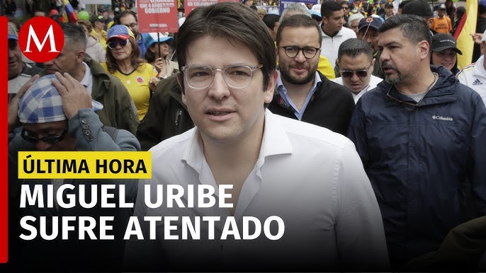 An attack on Miguel Uribe Turbay, Colombian senator and presidential  candidate - YouTube