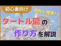 【初心者向け】タートル分析図の作り方をわかりやすく解説