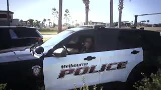 Larson badge number 4882 Melbourne Police department 