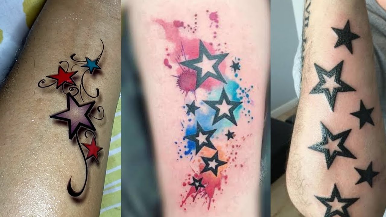 I would want to get these 5 stars along my ribs  Star tattoo designs  Black star tattoo Star tattoos