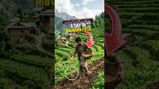 A Day In Mountain Field | Village Lifestyle | Mini Vlog | Sami Oti #ytshorts
