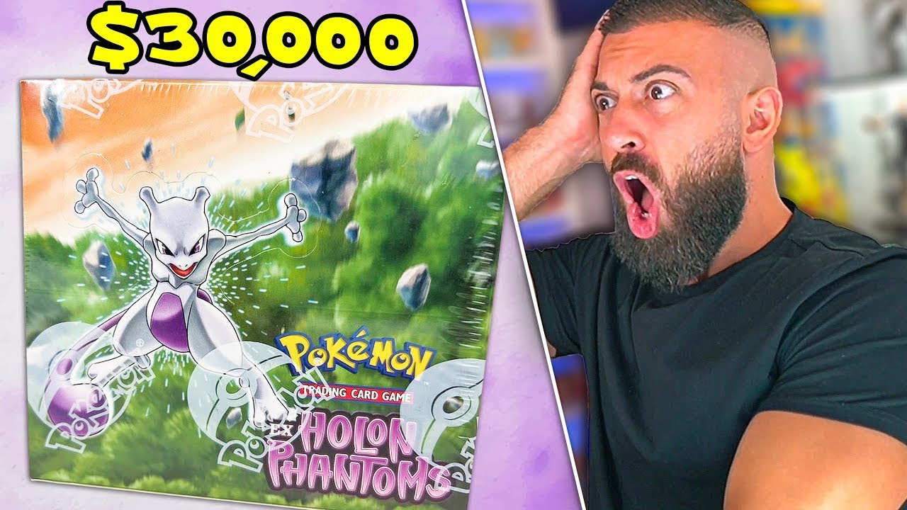 holon phantoms booster box I Opened One of The Rarest $30,000 Pokemon Boxes Made