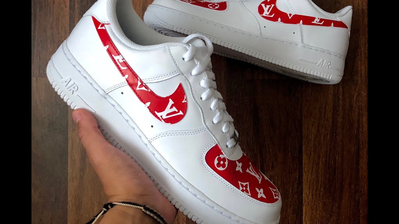 LOUIS VUITTON CUSTOM AIR FORCE ONE 