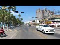 Jomtien Beach Road All the way on motorbike January 2021