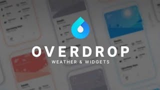 Overdrop- A All new Clean Weather App! screenshot 1