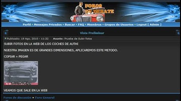 SUBIR IMAGEN DESDE http://imageshack.us/