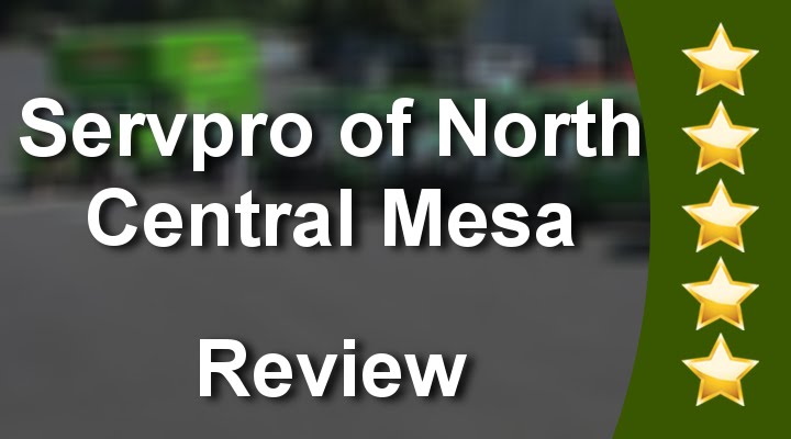 Fire Damage Restoration Mesa  - Servpro of North Central Mesa  5 Star Review